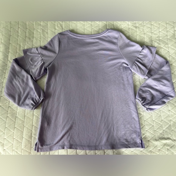 Old Navy | Lavender Lightweight Sweatshirt with Ruffle Detail | Size Small - Picture 11 of 13